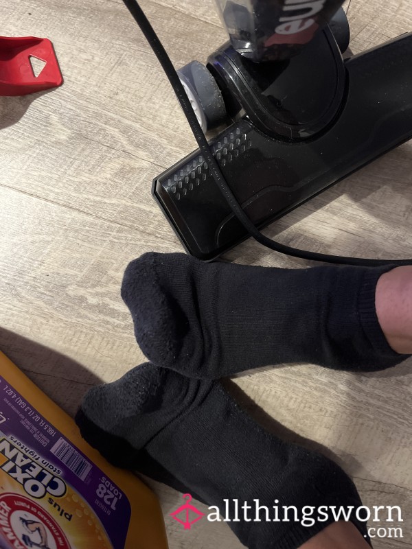 Worn Husband’s Socks – Cleaning Day Edition