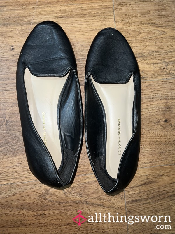 Worn In Leather Flats