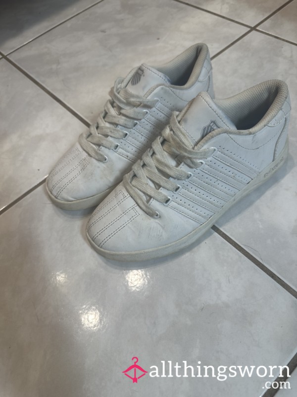 Worn K-Swiss Sneakers