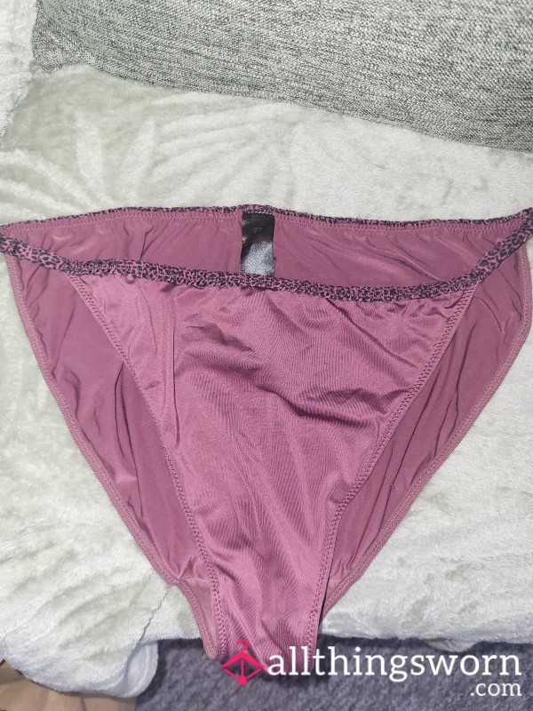 Worn Satin Knickers