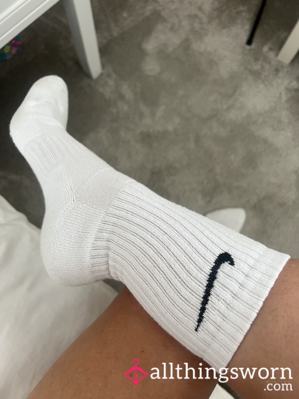 Worn Nike Crew Socks 2 Day Wear