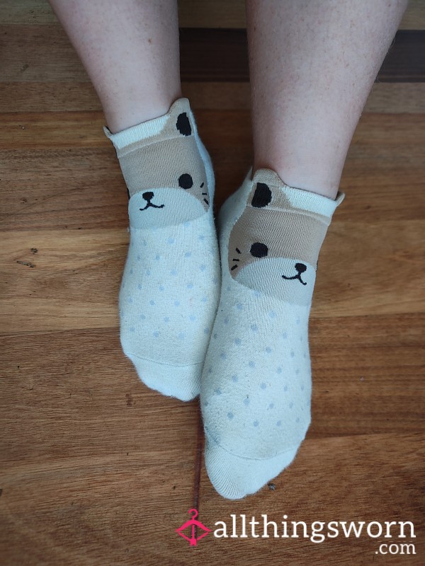 Worn Novelty Socks