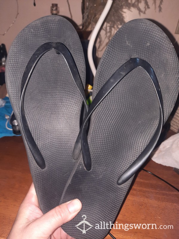 Worn Old Filthy Flip Flops