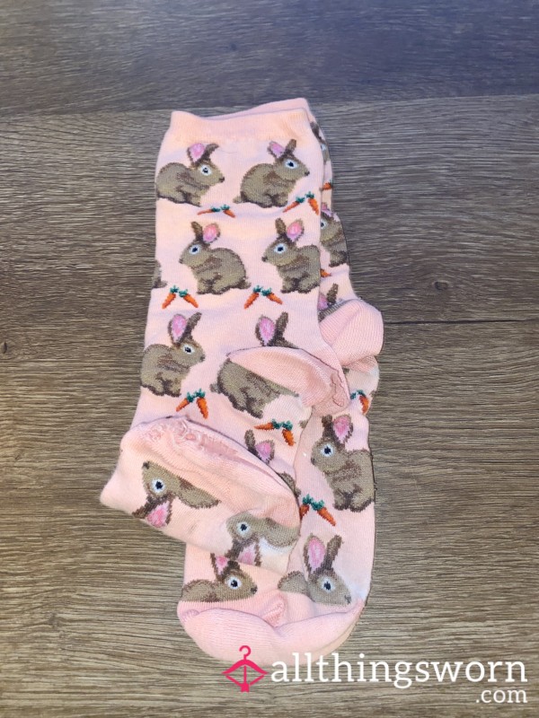 Worn Out Bunny Socks