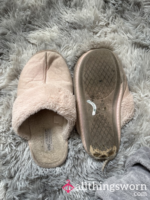 Worn Out House Slippers