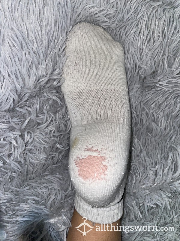 WORN OUT NIKE SOCKS