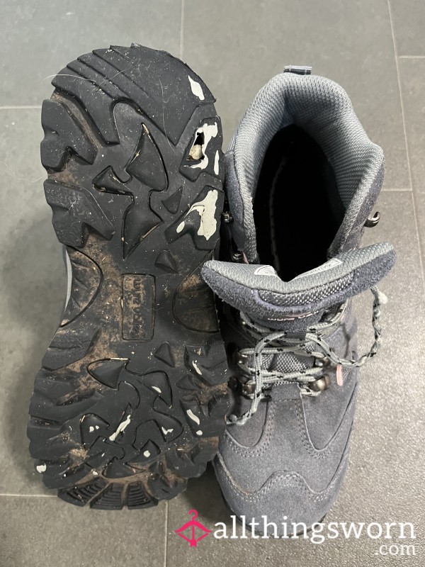 Worn Out Walking Boots