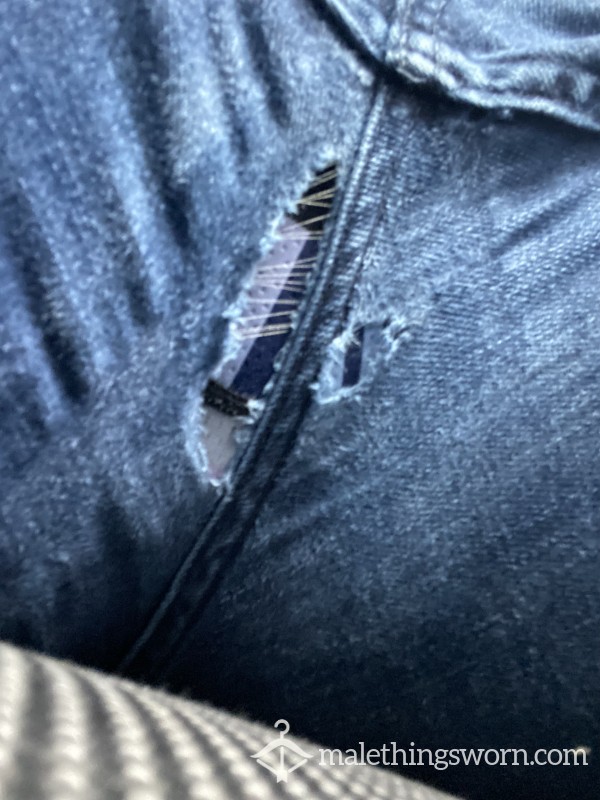 Worn Out Work Jeans