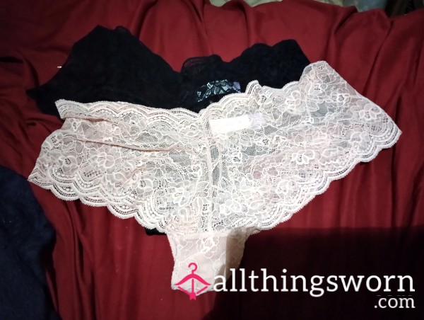 Worn Panties (cheeky Boy Shorts)