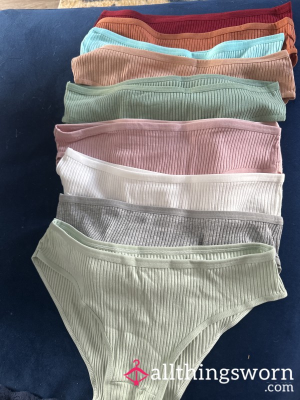 Worn Panties, You Choose Your Colour And How Long They Are Worn.