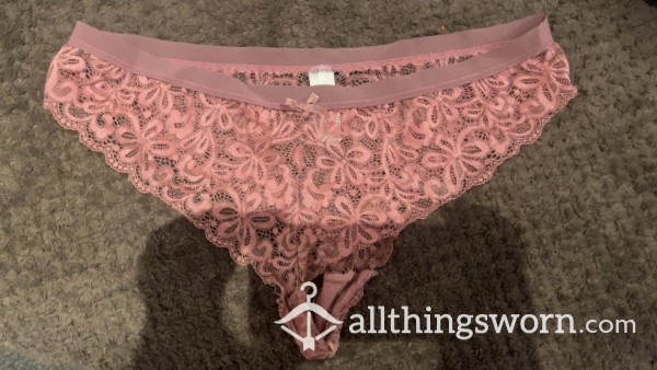 Worn Pink Panties