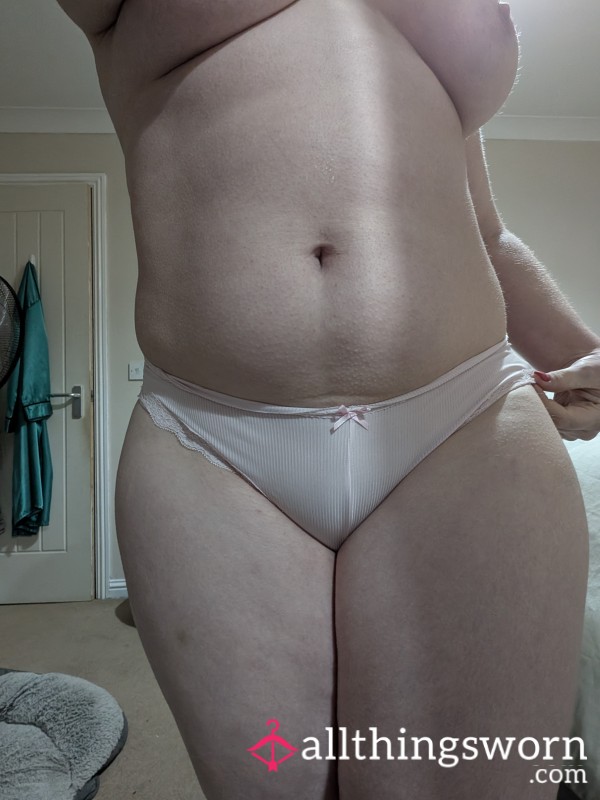 Worn Pretty Pink Thong 🩷