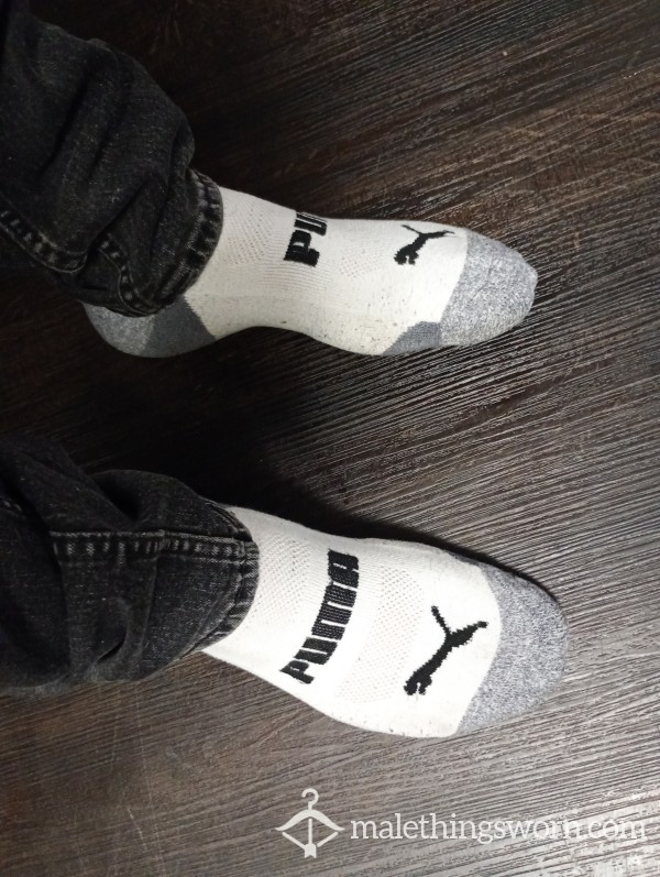 Sweaty Puma Socks