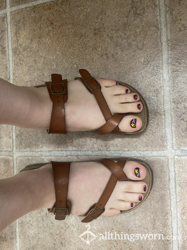 Worn Sandals