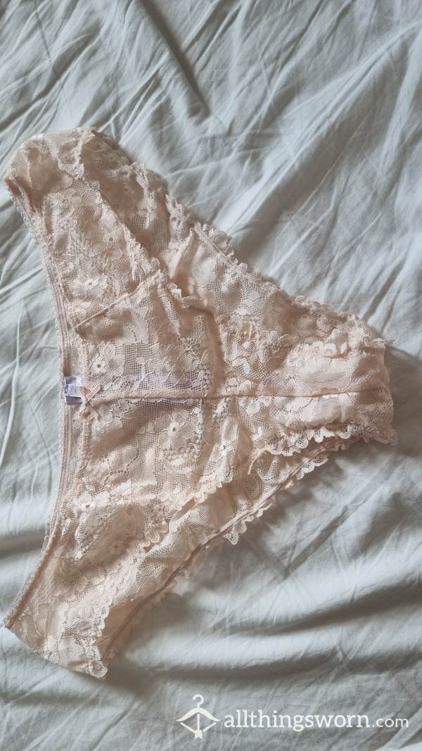 Worn SavagexFenty Cream Panties