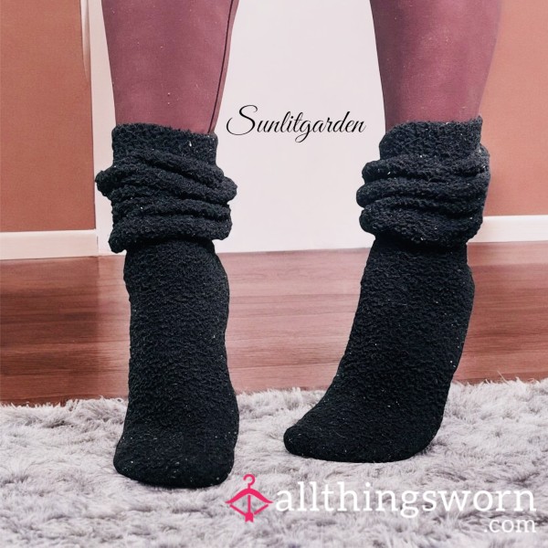 Worn Sherpa Socks (knee High)