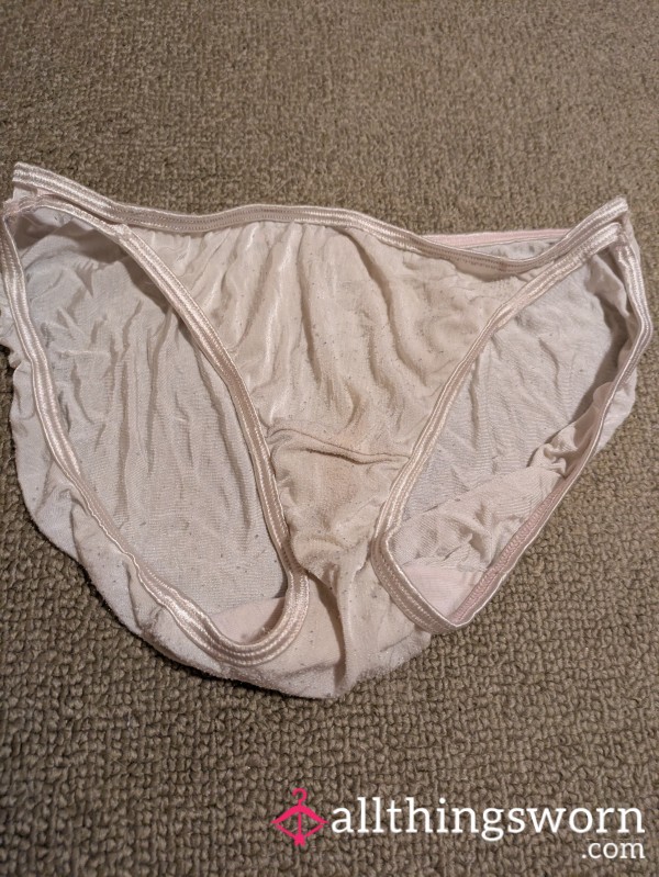 Worn Silky Soft Bikini Style Panty