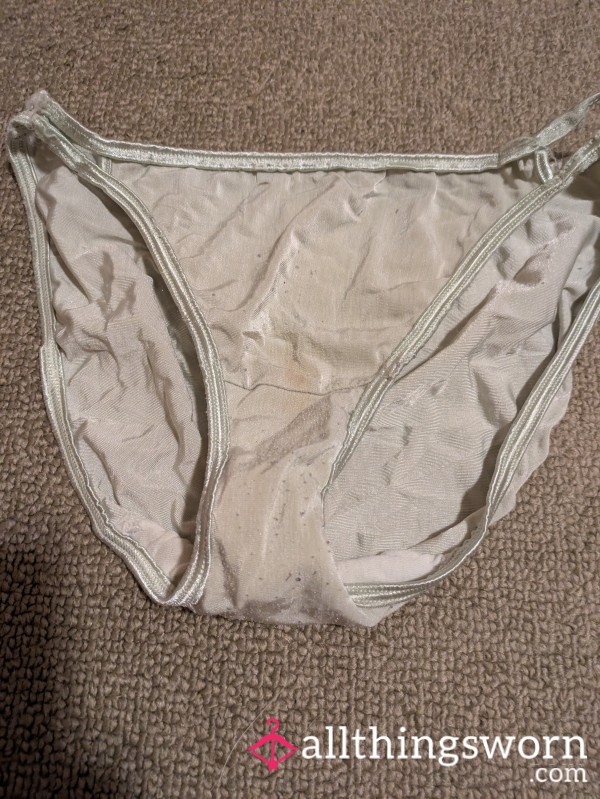 Worn Silky Soft Bikini Style Panty