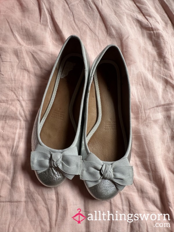 Worn Silver Flats