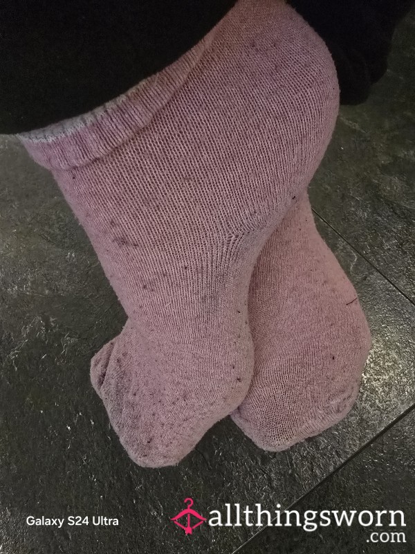 Worn Size 4 Socks