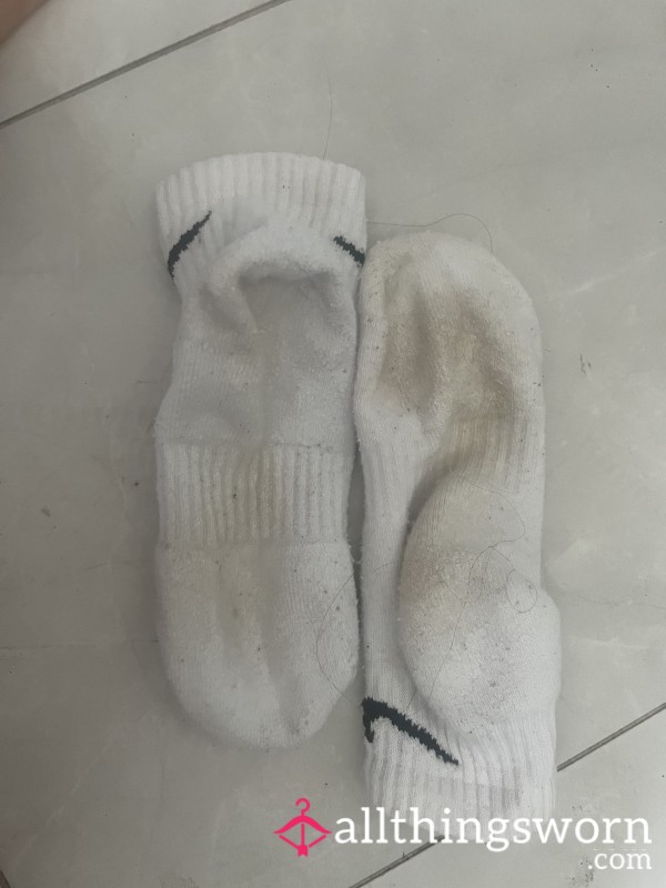 Worn Sweaty Nike Socks