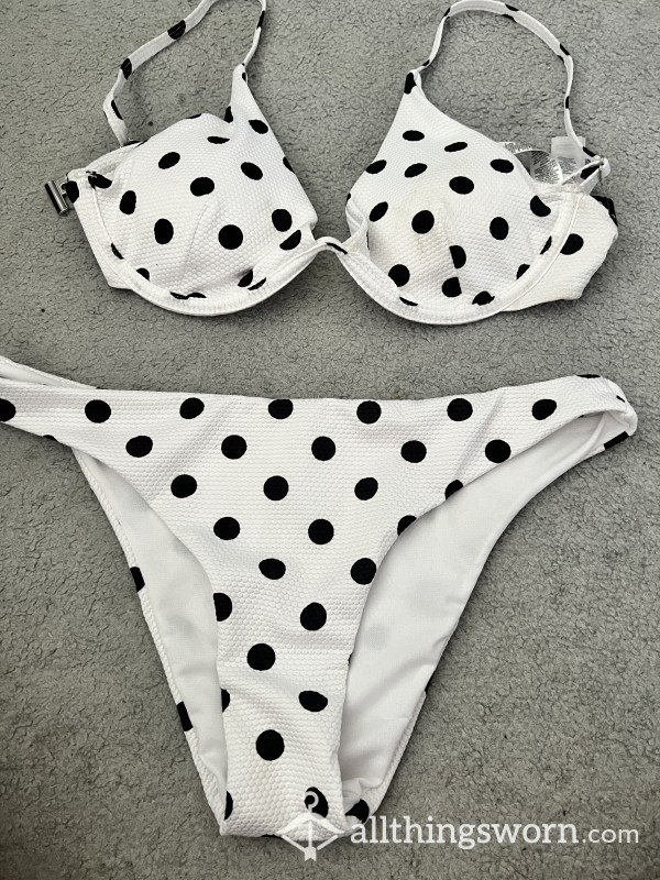 Worn Swimming Bikini Size 12