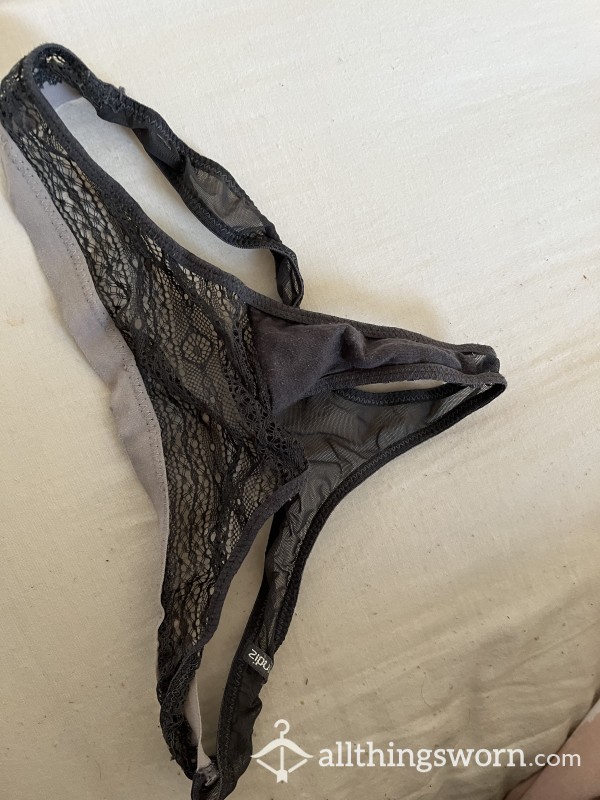 Worn Thong, Came Twice In Them