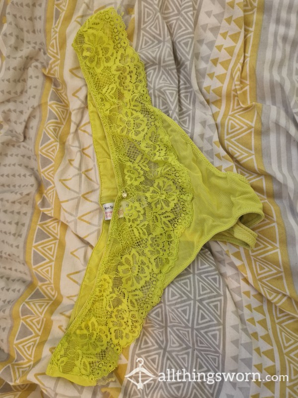 Worn Thong Yellow