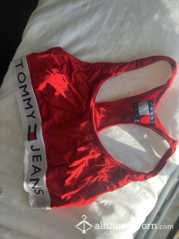 Worn Tommy Jeans Soft Sports Bra