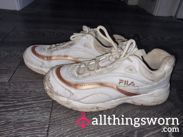 Worn Trainers