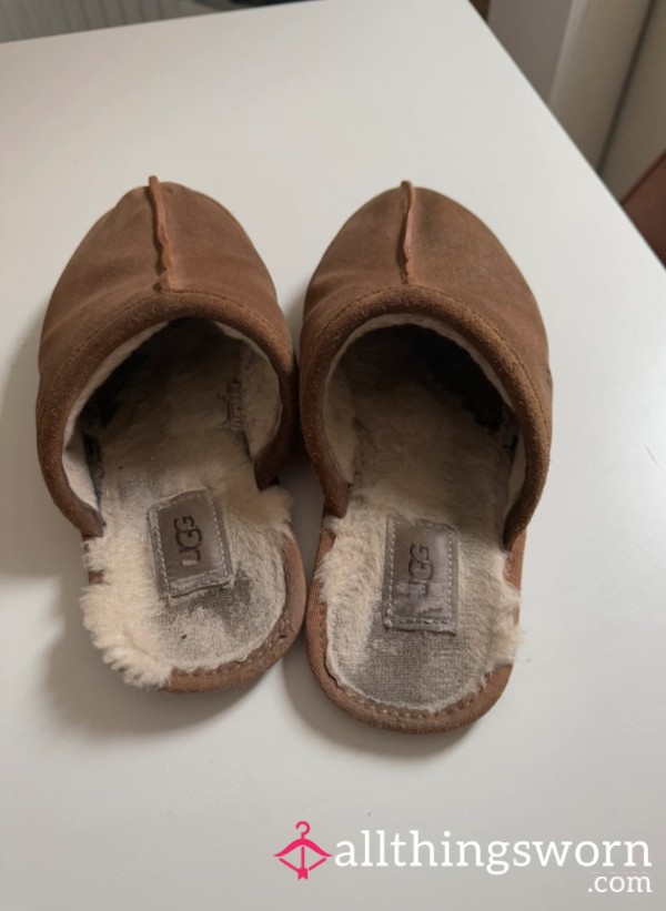 Worn UGG Slippers