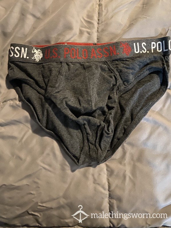 Worn US Polo A**n Briefs