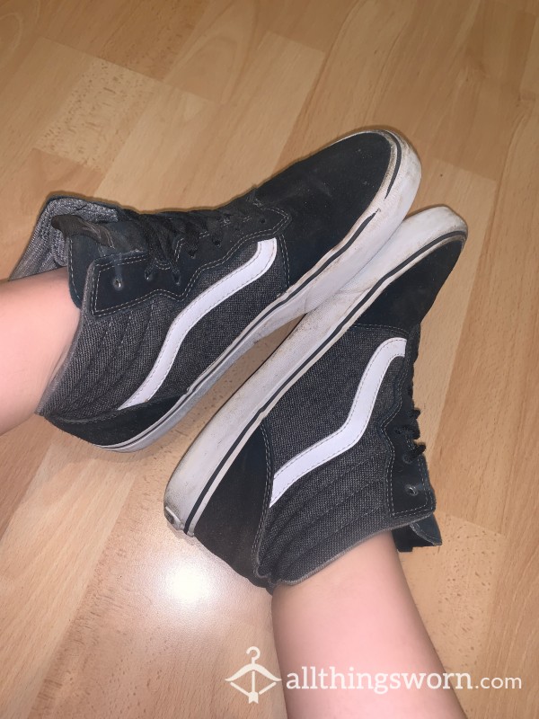 Worn Vans Trainers