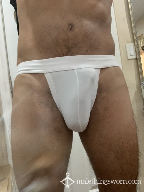 Worn White Jock