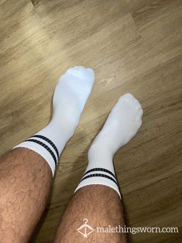 Worn White Socks