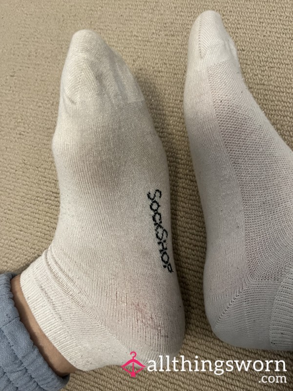 Worn White Socks