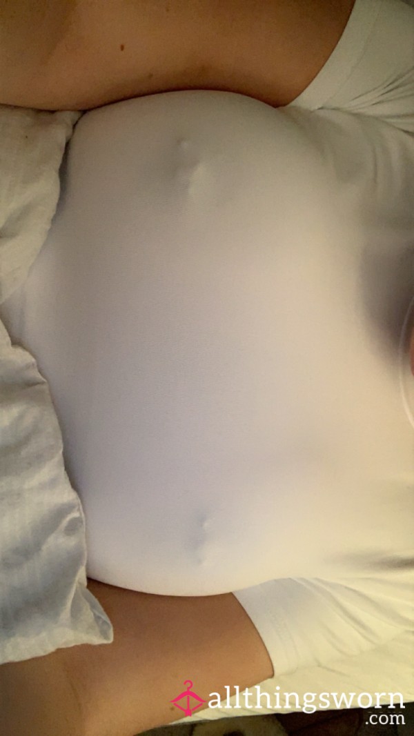 Worn White T-shirt