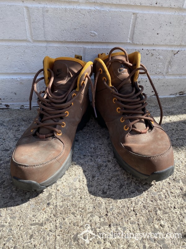 Worn Work Boots