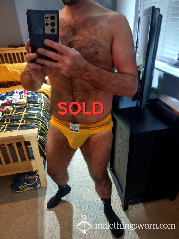 Musky Worn Jock 😈💦 SOLD