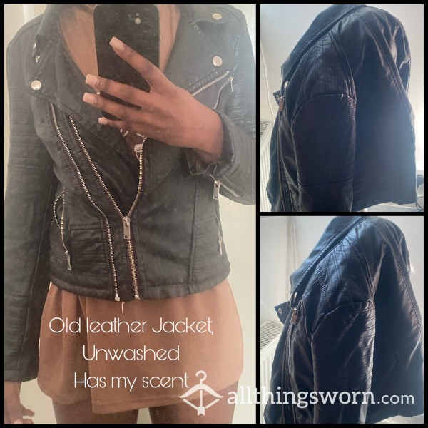 Worn&Scented Black Leather Jacket