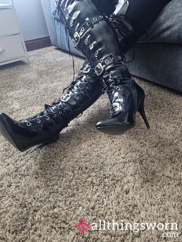 Worship My Boots While I Crush Your Pathetic C*ck