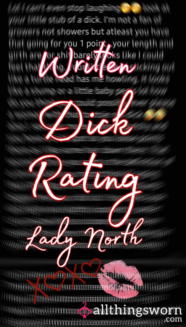 Written D*ck Rating