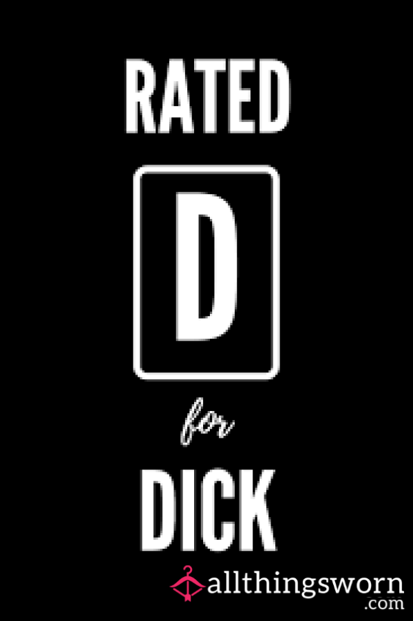 Written D*ck Ratings