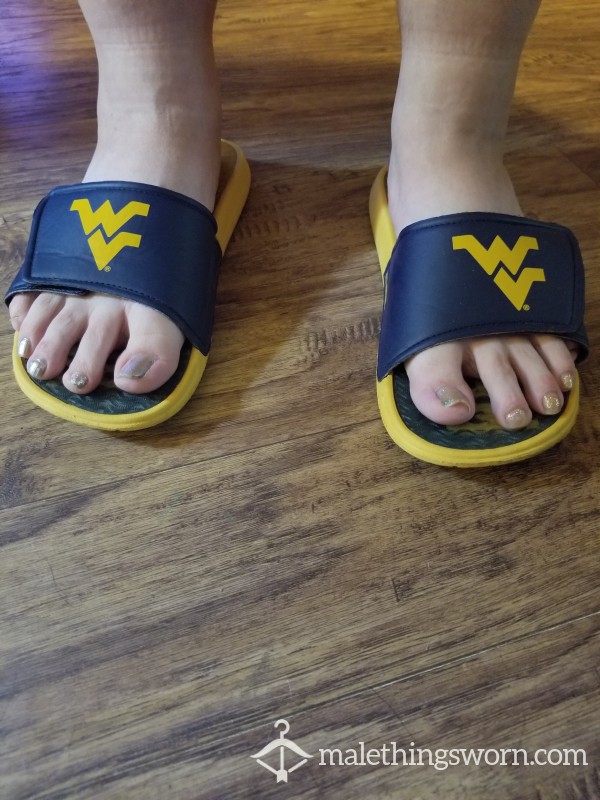 WV Fat Dad Flip Flops Never Washed