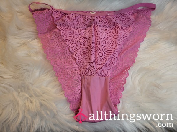 XL Auden Pink Flor*l String Bikini - 2 Saves