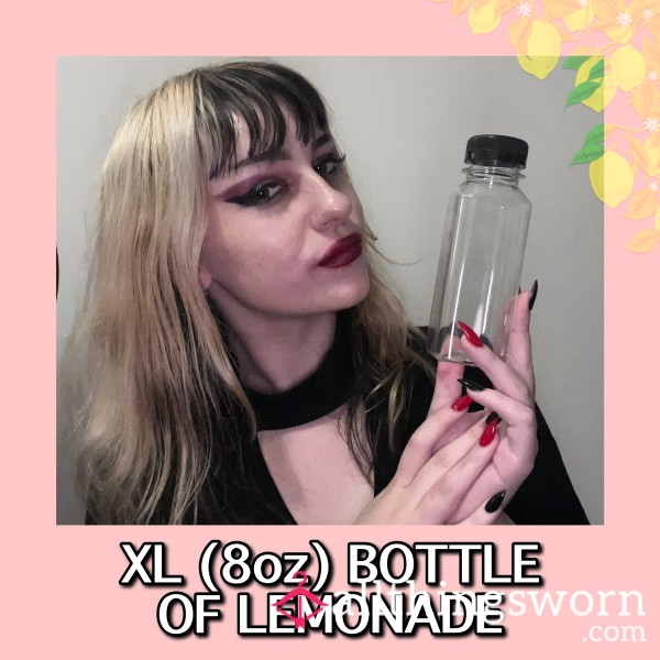 XL BOTTLE OF LEMONADE 8oz 🍋 🍾