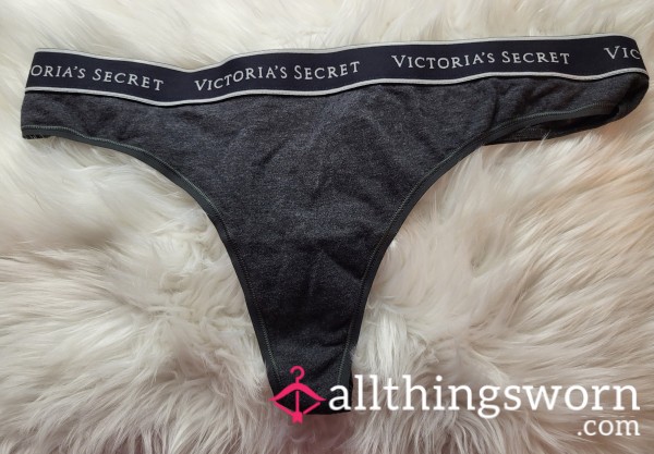 Xl Charcoal Grey Victoria Secret Thong