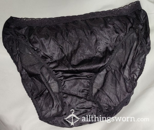 XL Nylon Fullback Panty With Cotton Crotch Lining