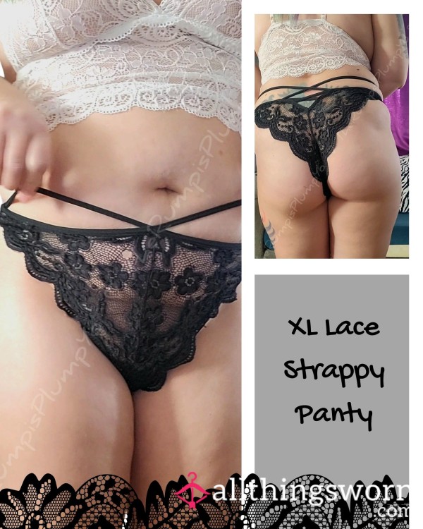 Xl Strappy Lace Brazilian