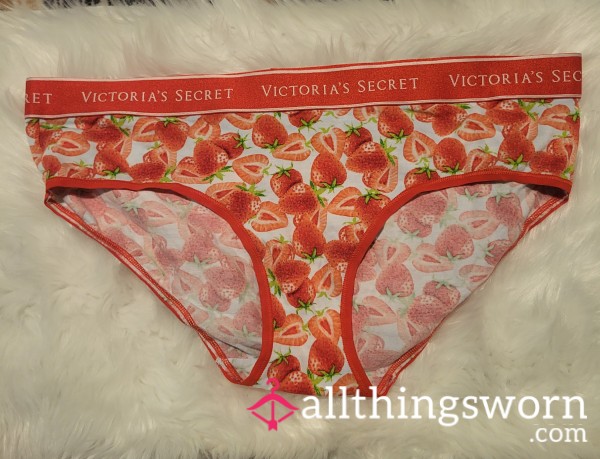 F2: XL Victoria Secret Strawberry Panties